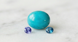 Turquoise / Tanzanite birthstone for December