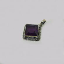Load image into Gallery viewer, Amethyst / tanzanite Silver Jewelry