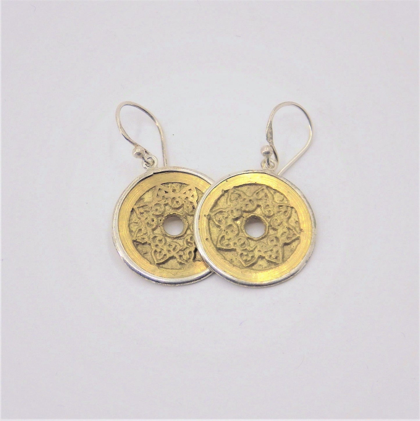 Lucky Medallion Earrings