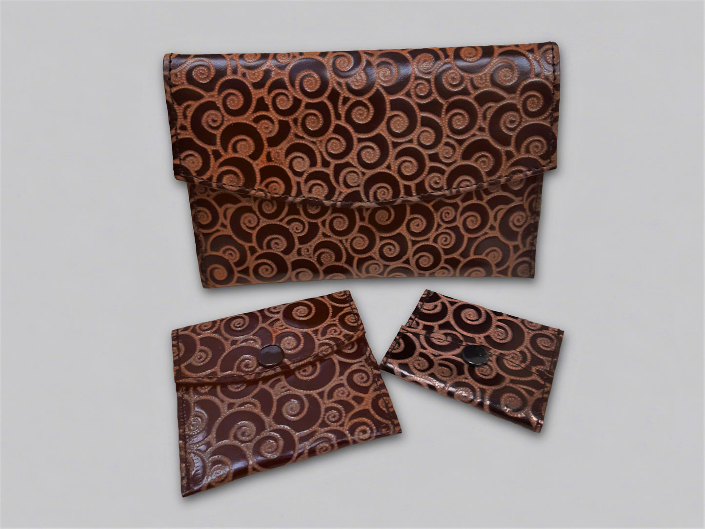 Leather Wallet Set