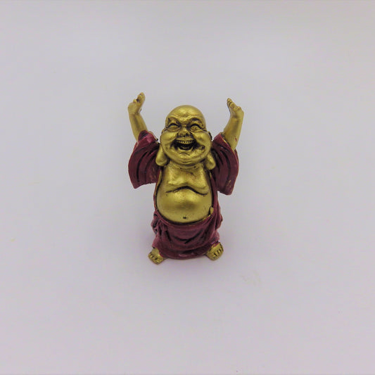 Miniature Smiling Buddha Statues