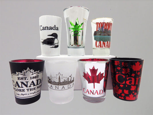 Canada Shot Glasses