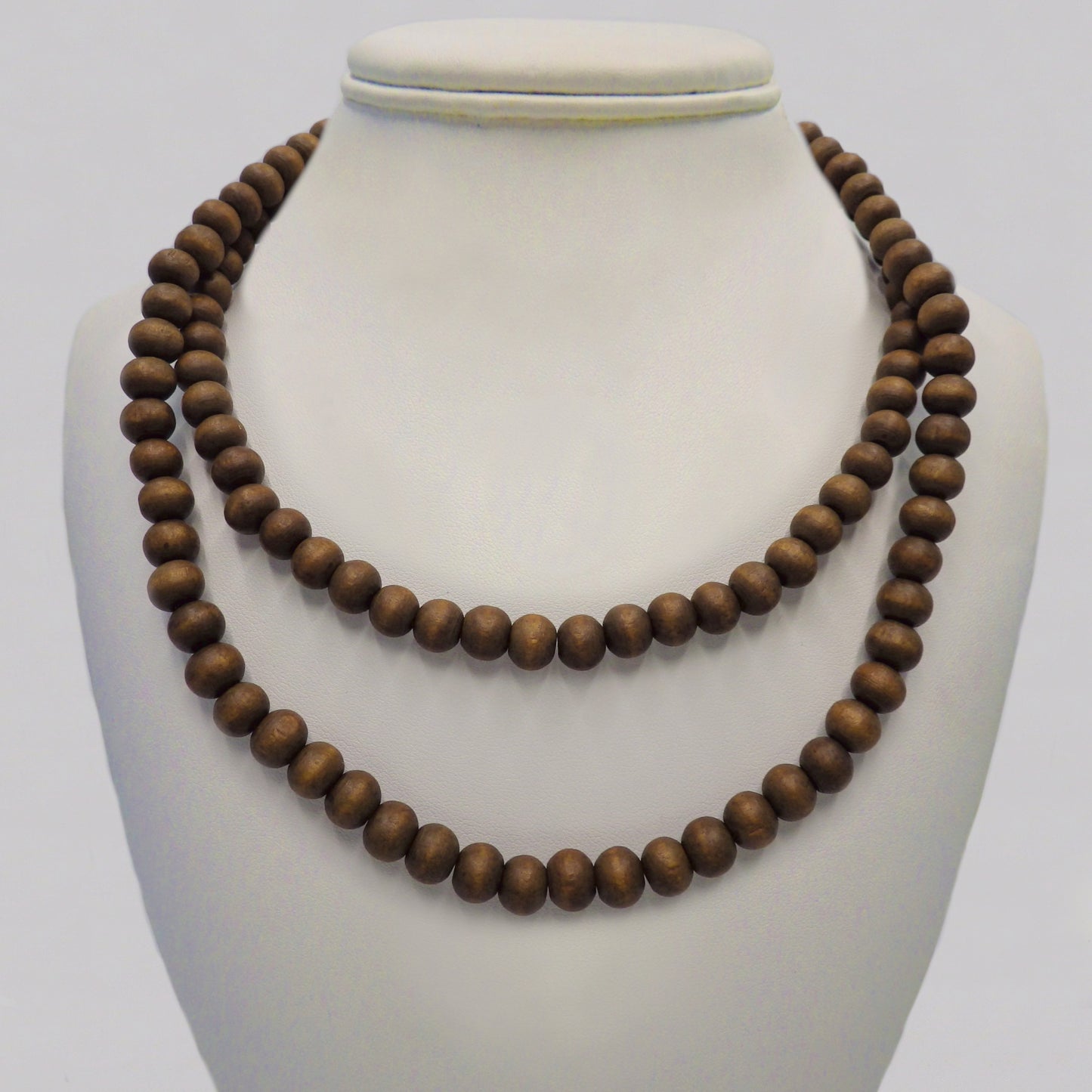 Coconut Wood  Mala Bead Necklaces