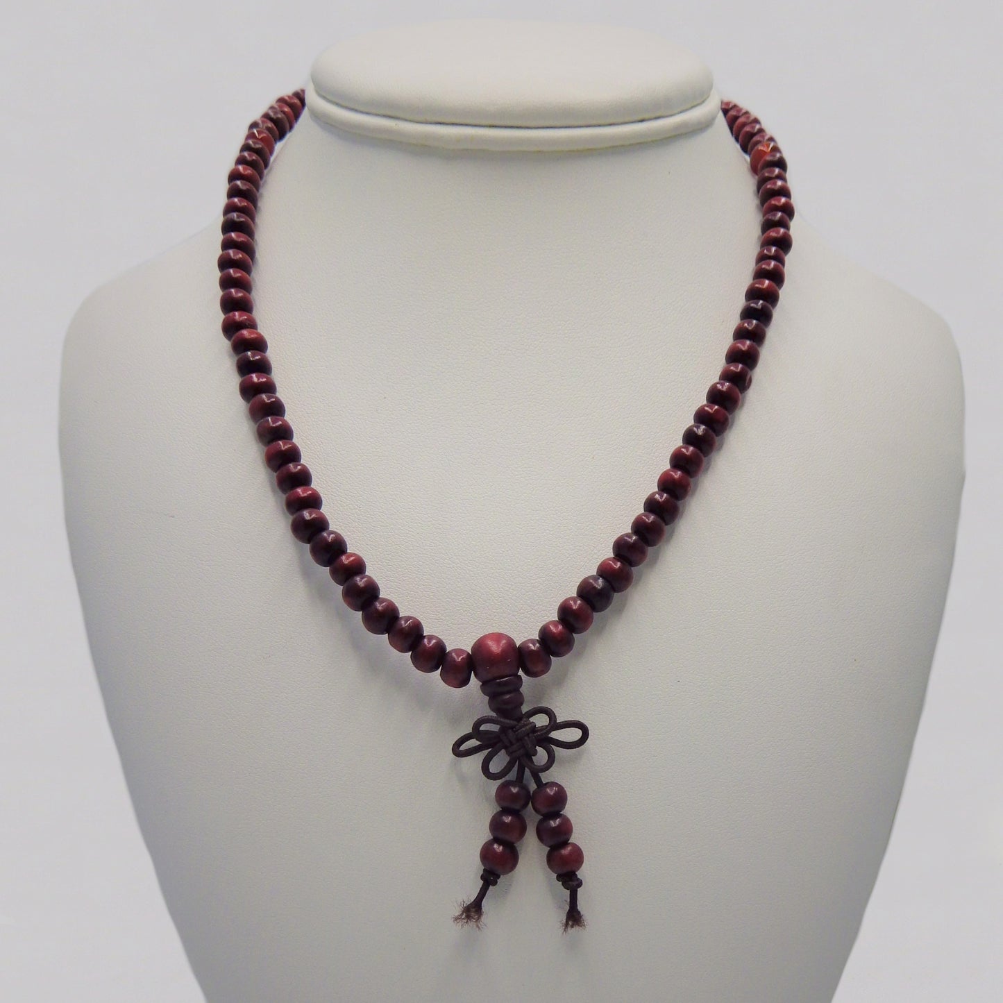 Coconut Wood  Mala Bead Necklaces