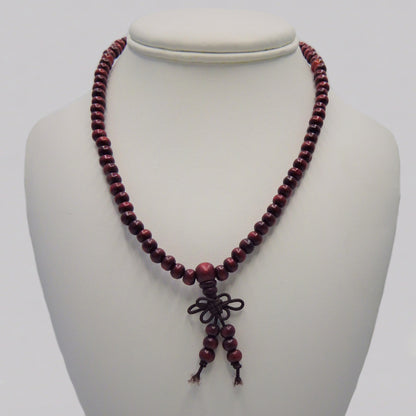 Coconut Wood  Mala Bead Necklaces