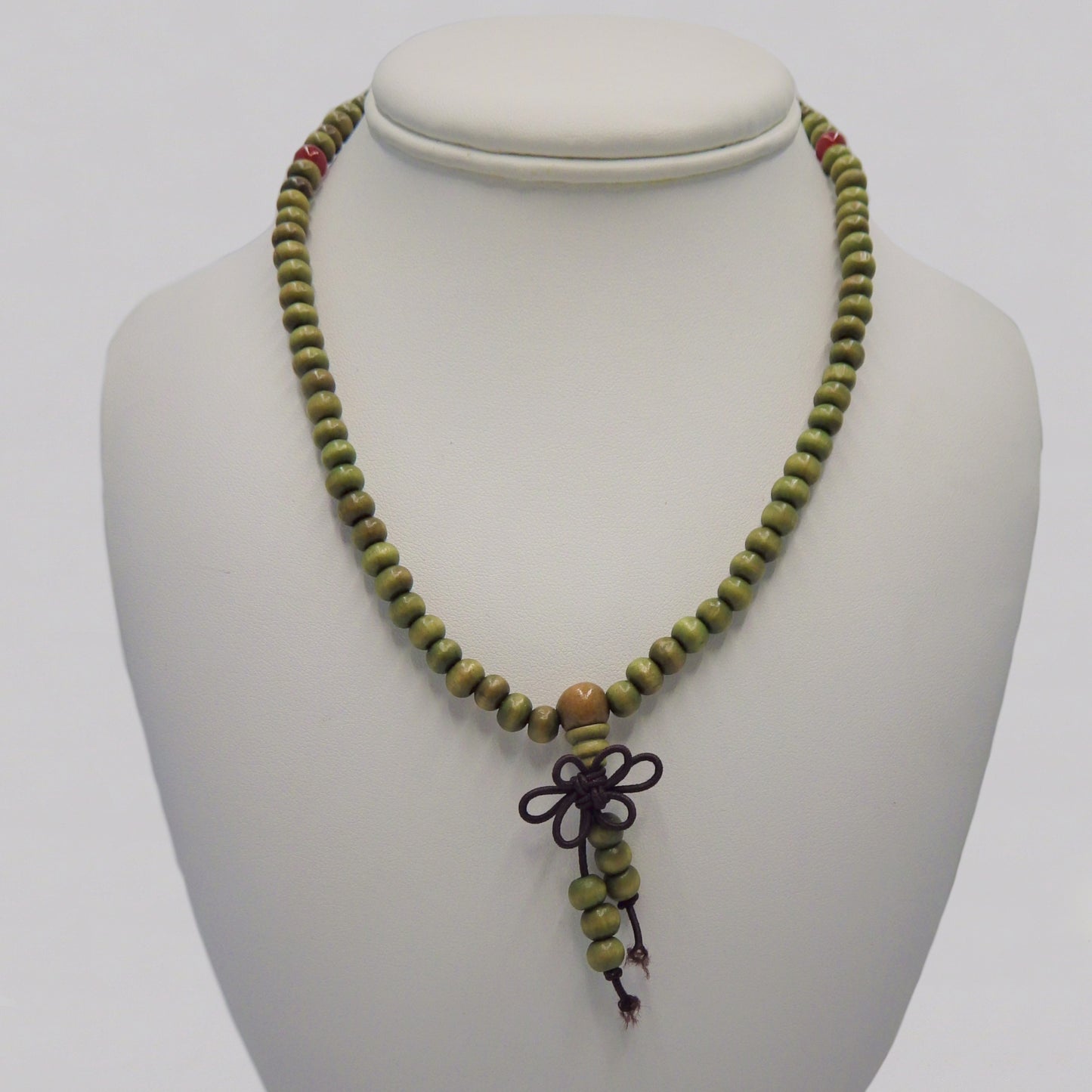 Coconut Wood  Mala Bead Necklaces