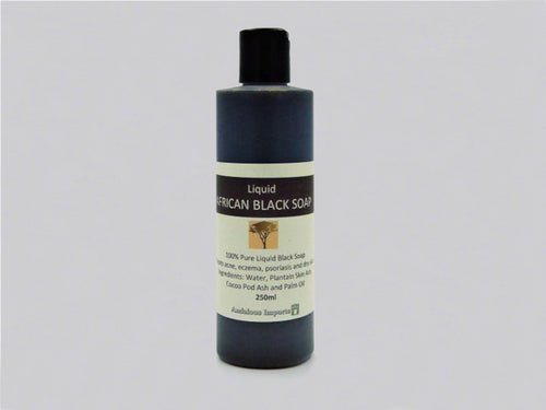 African Black Soap Liquid 250ml