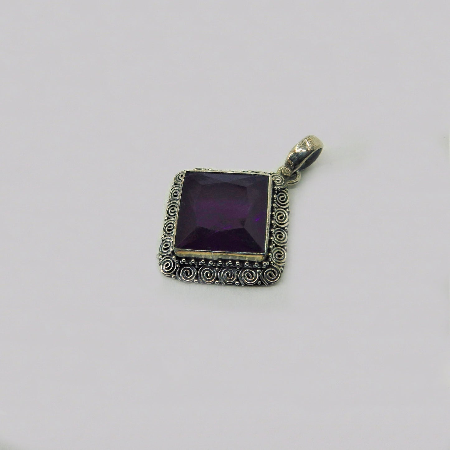 Amethyst / tanzanite Silver Jewelry