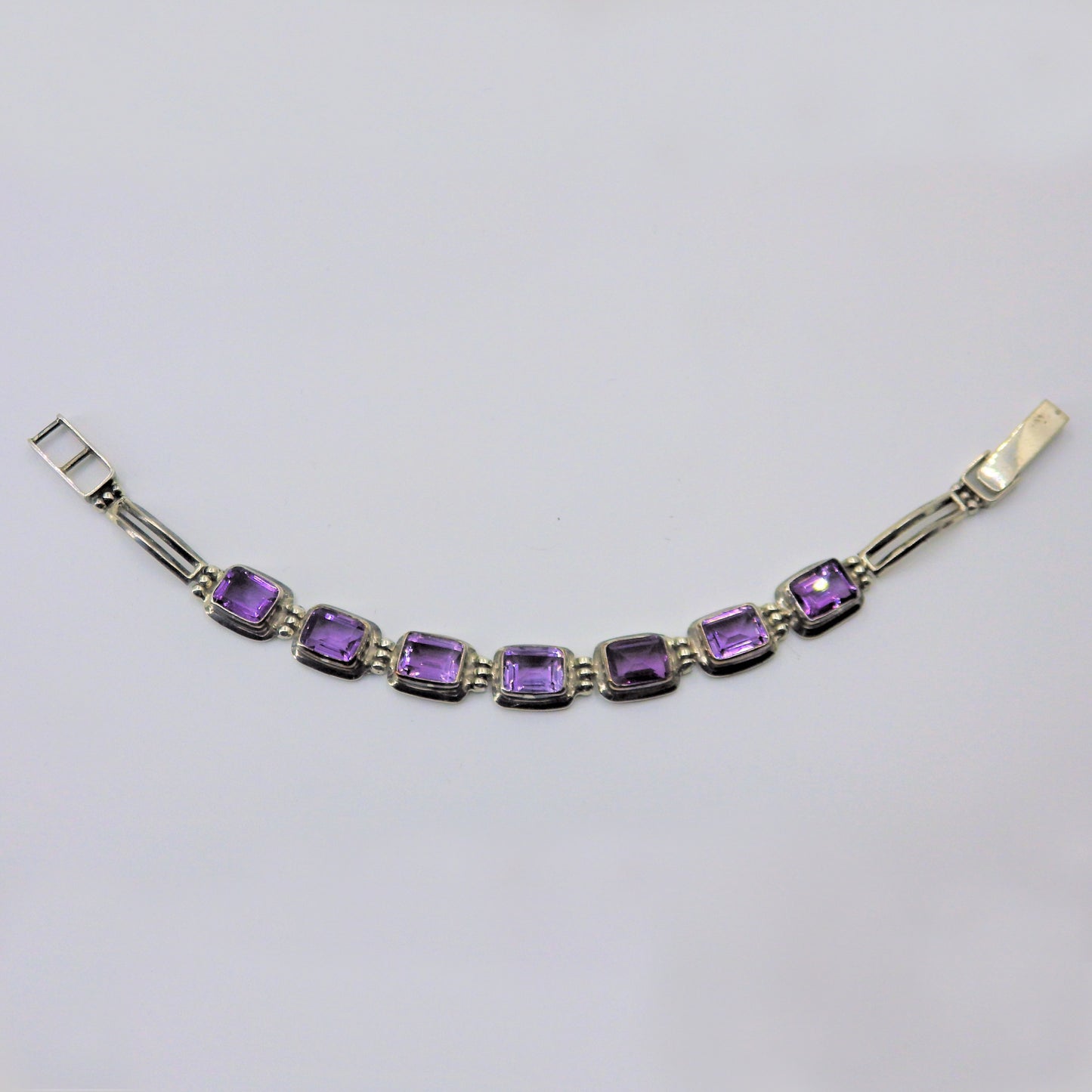 Amethyst / tanzanite Silver Jewelry