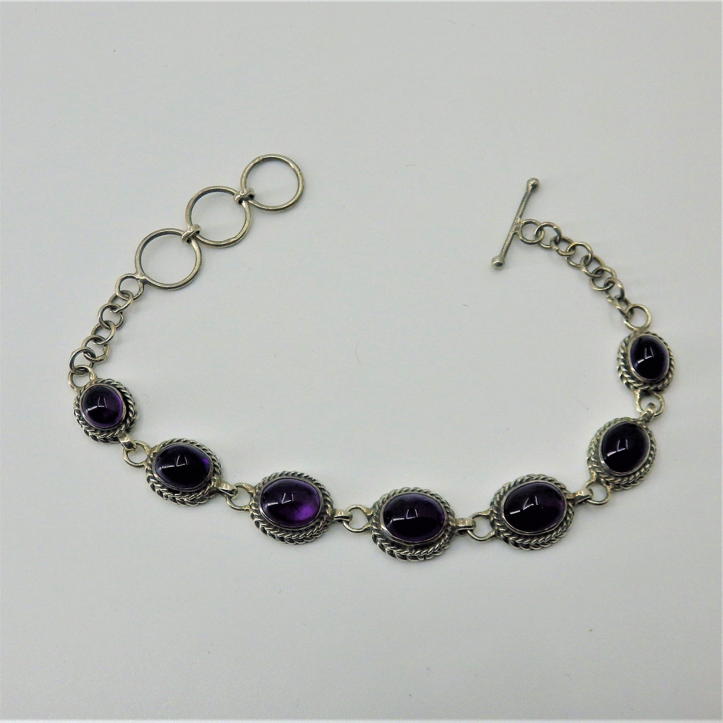 Amethyst / tanzanite Silver Jewelry