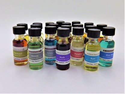 Aroma Oils for Room Diffusers - 15ml (45 scents available)