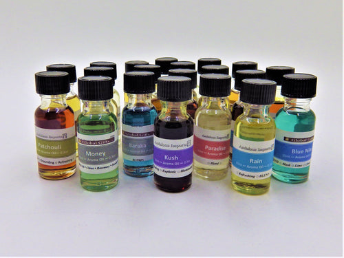 Aroma Oils for Room Diffusers - One Bottle 10ml (43 scents available)