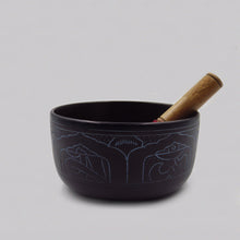 Load image into Gallery viewer, Dark Lightweight Singing bowls