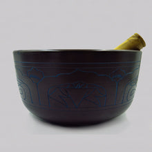Load image into Gallery viewer, Dark Lightweight Singing bowls