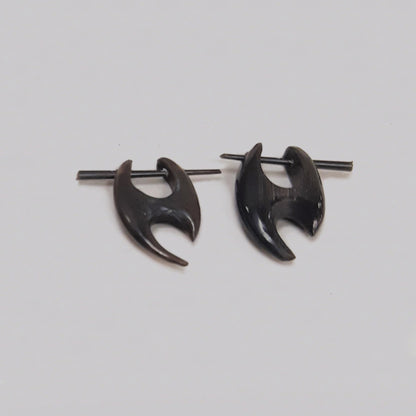 Buffalo Horn Earrings