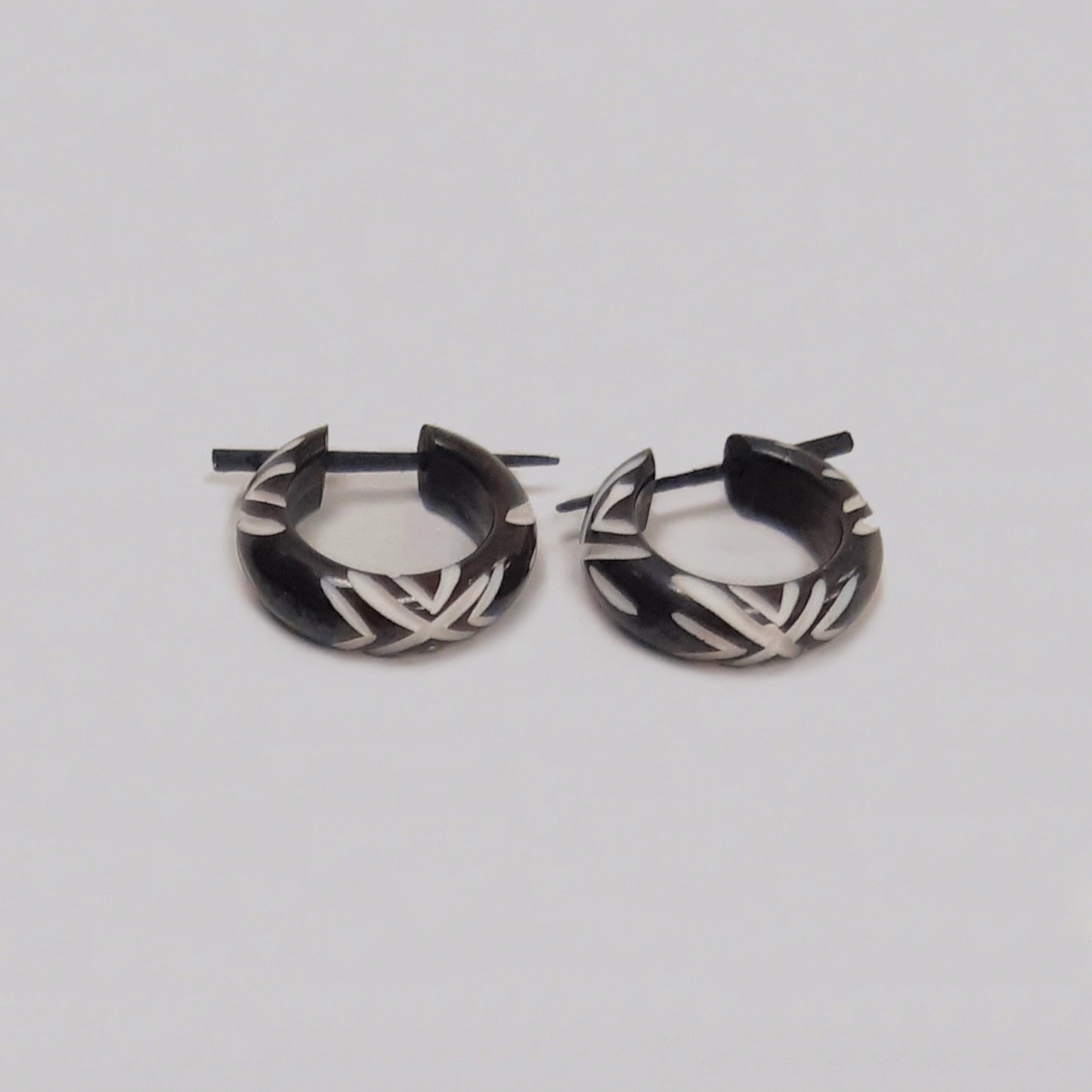 Buffalo Horn Earrings