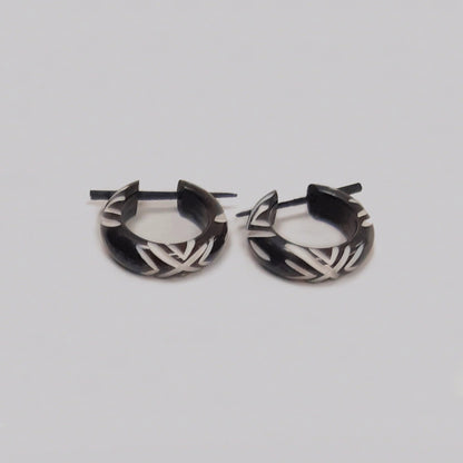 Buffalo Horn Earrings