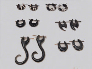 Buffalo Horn Earrings