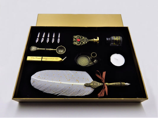 Calligraphy & Wax Stamp Set