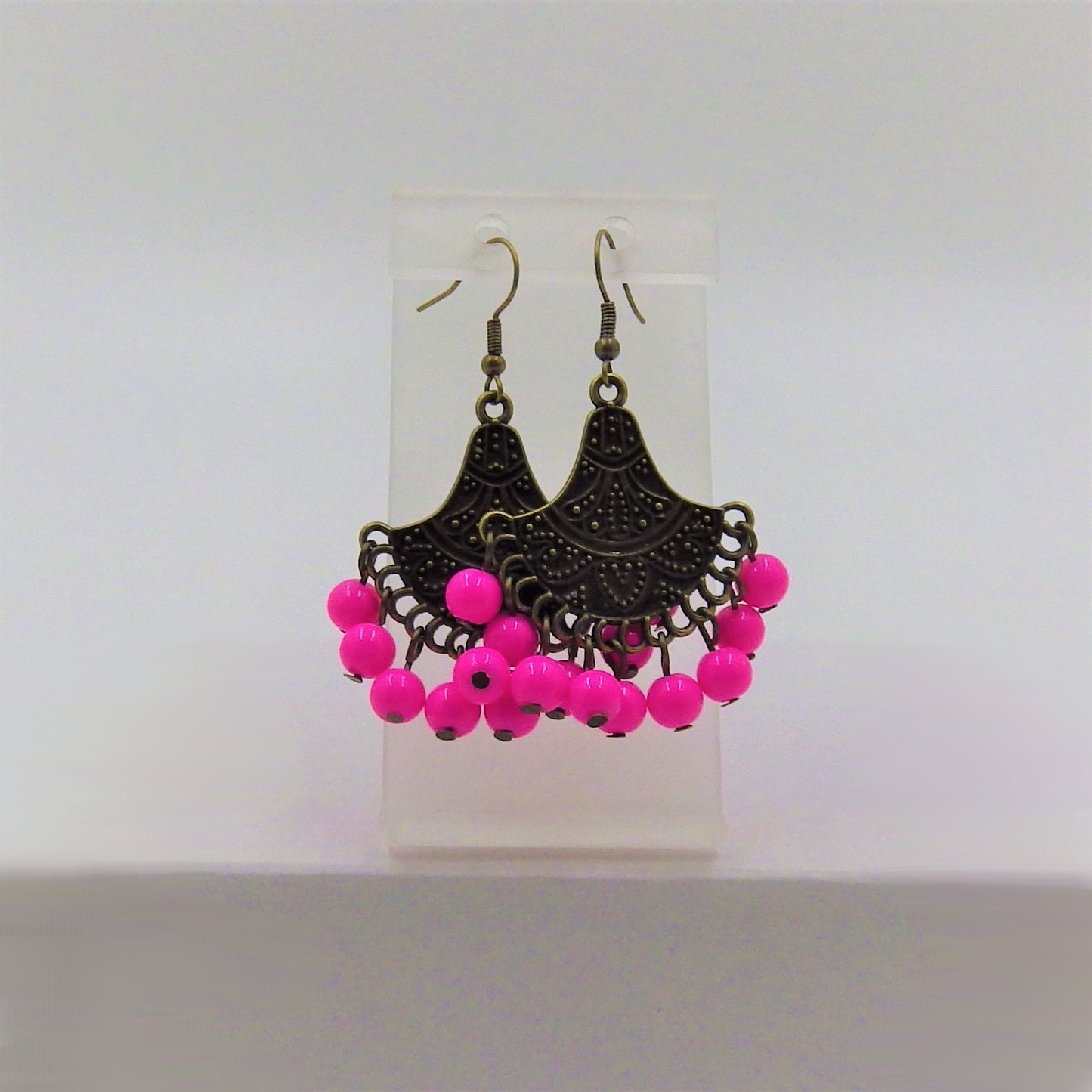 Beads Fan Earrings