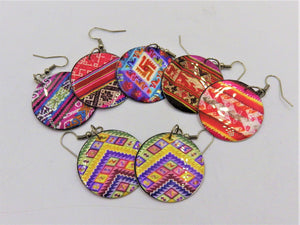 Colorful Pattern Earrings