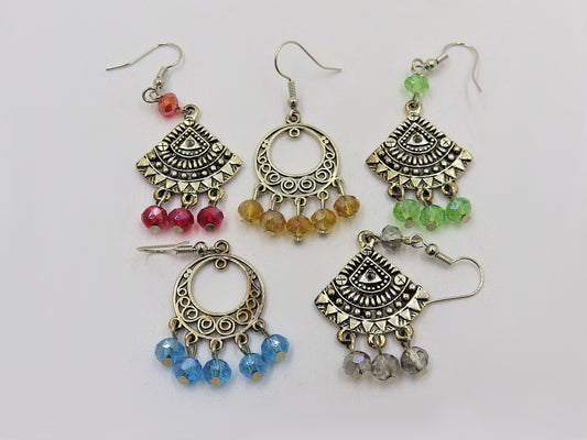 Colorful Bead Earrings