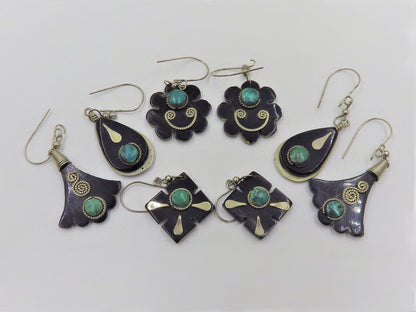 Blue Stone Earrings