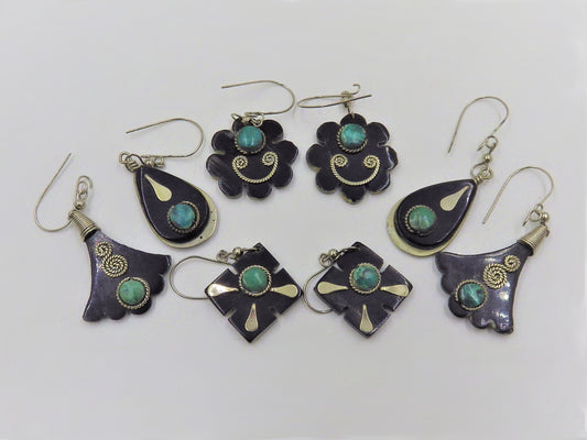 Blue Stone Earrings