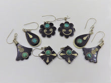 Load image into Gallery viewer, Blue Stone Earrings