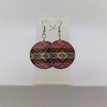 Colorful Pattern Earrings