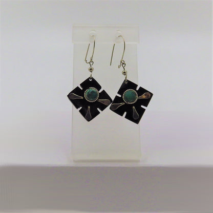 Blue Stone Earrings