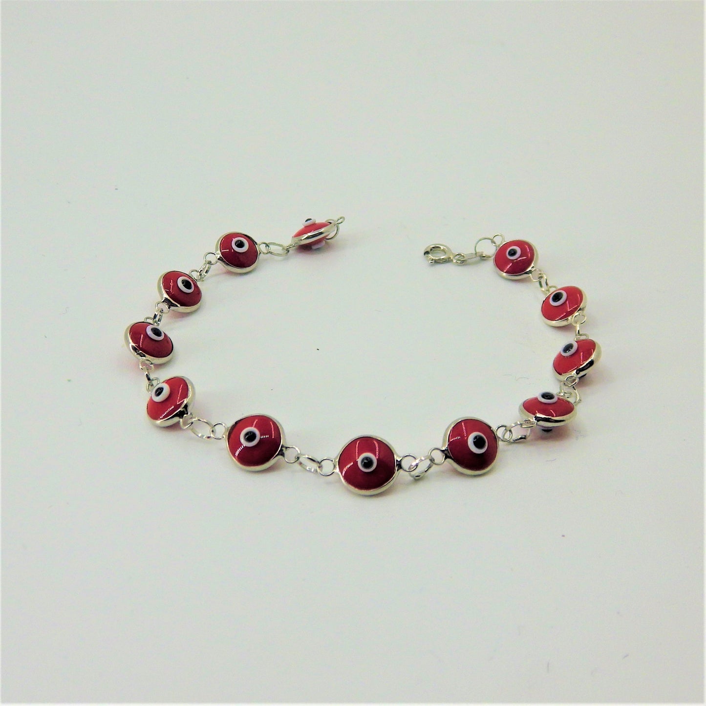 Evil Eye  Silver Bracelets