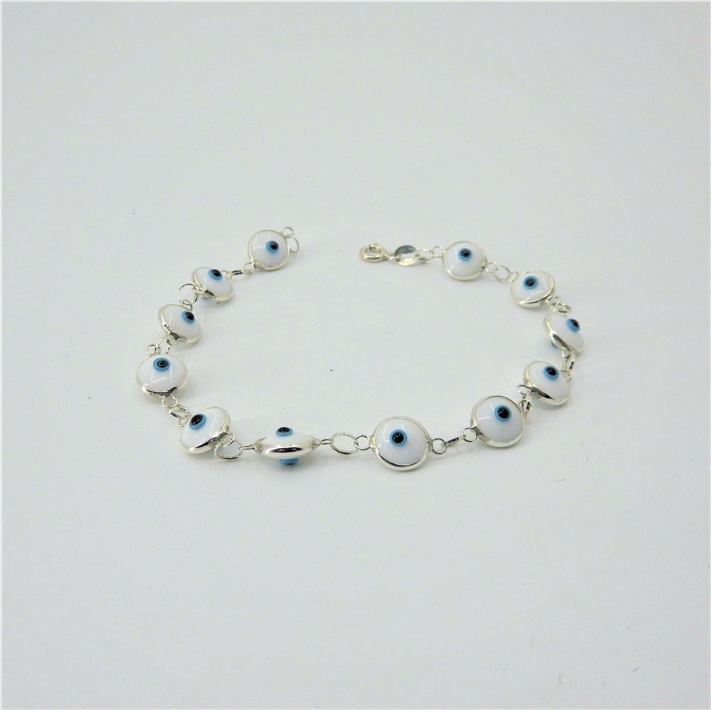 Evil Eye  Silver Bracelets