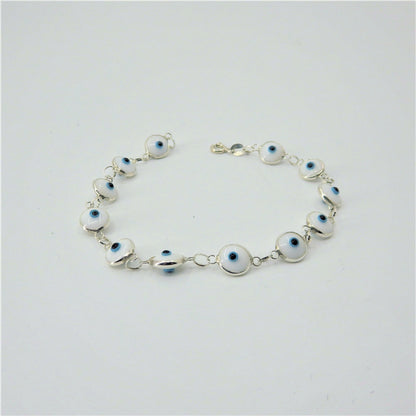 Evil Eye  Silver Bracelets