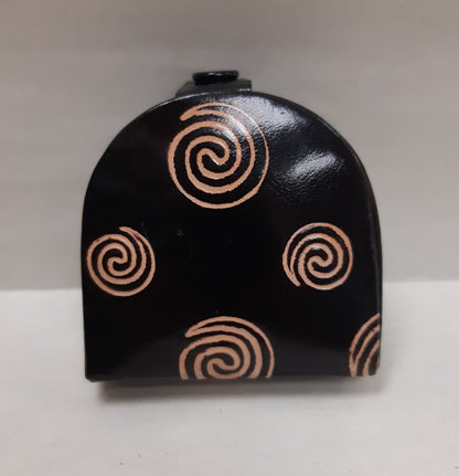 Leather Flip Coin Purses