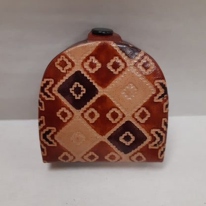 Leather Flip Coin Purses