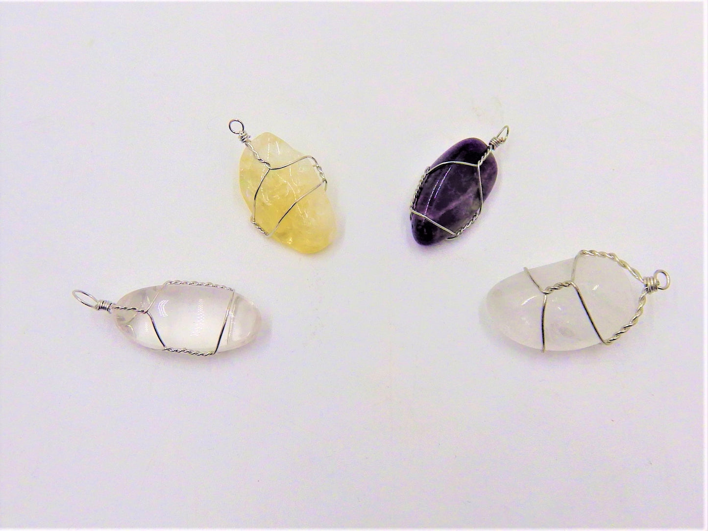 Gemstone Wired Pendants