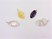 Load image into Gallery viewer, Gemstone Wired Pendants