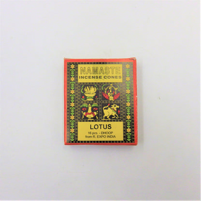 Namaste Incense Cones