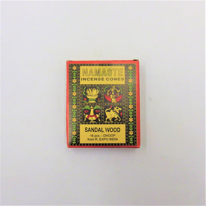 Namaste Incense Cones