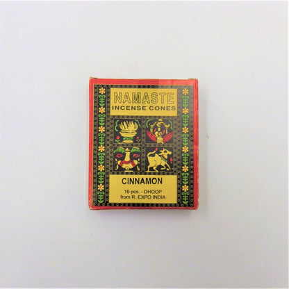 Namaste Incense Cones
