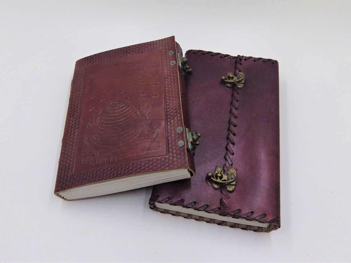 Double Clasp Leather Journals