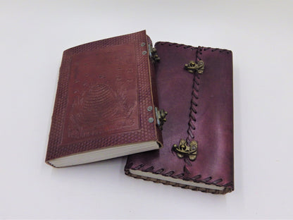 Double Clasp Leather Journals