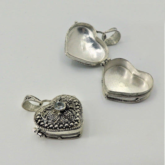 Silver Locket Pendants