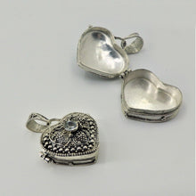 Load image into Gallery viewer, Silver Locket Pendants
