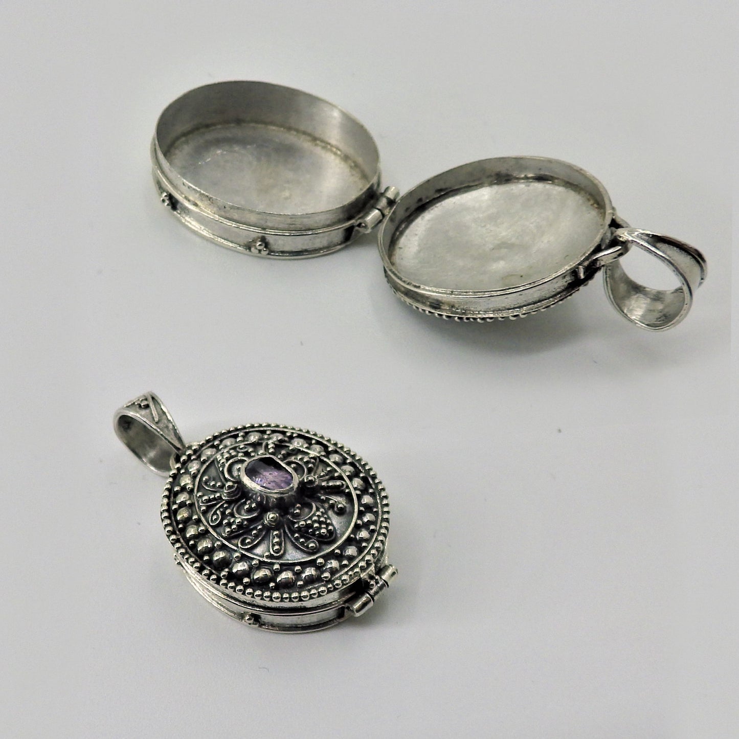 Silver Locket Pendants