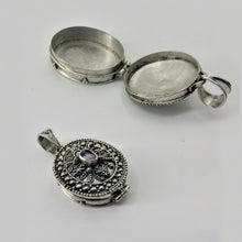 Load image into Gallery viewer, Silver Locket Pendants