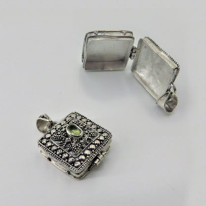Silver Locket Pendants