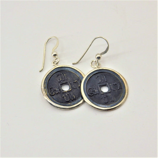 Lucky Medallion Earrings