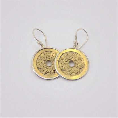 Lucky Medallion Earrings